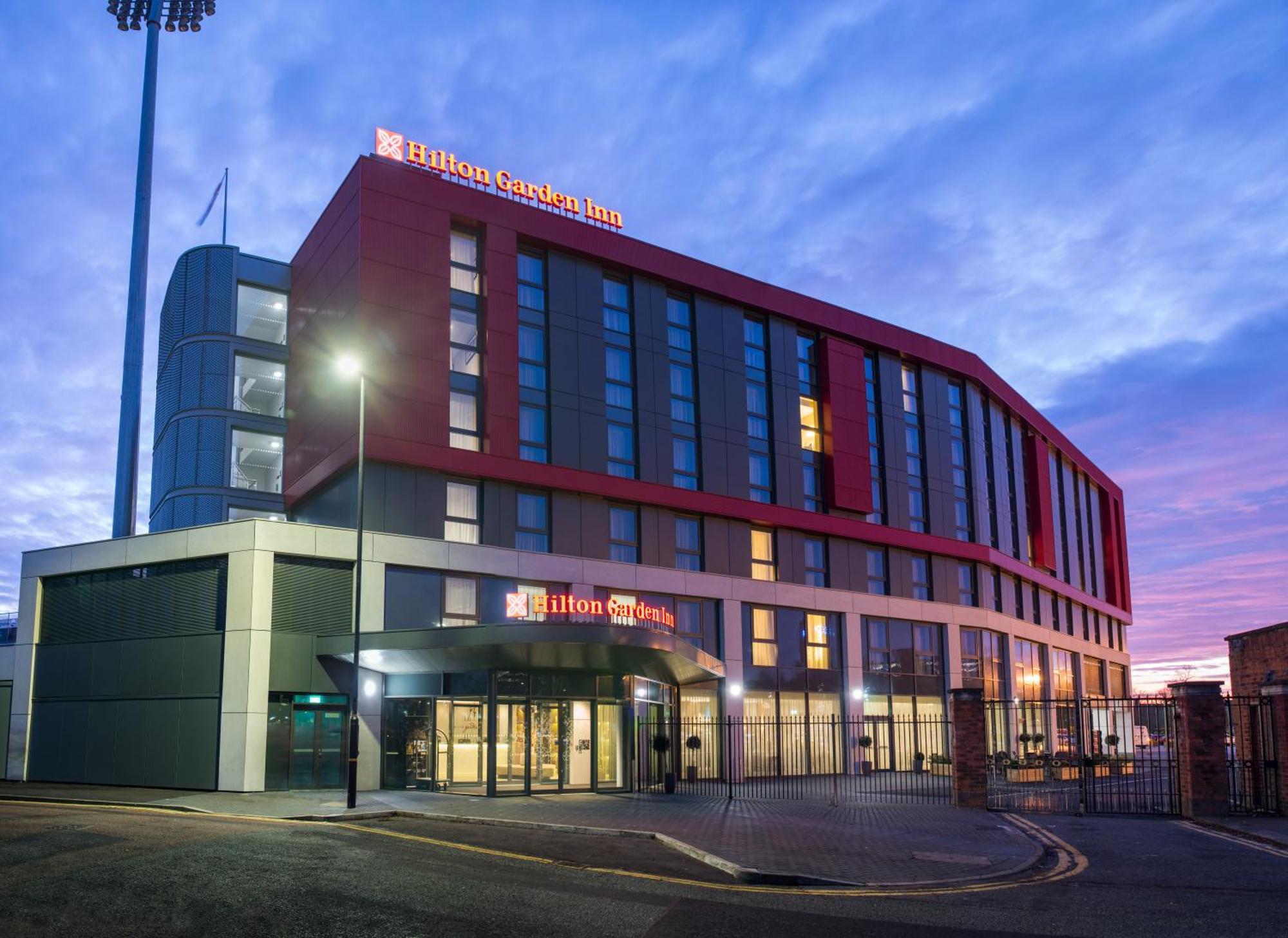 Hilton Garden Inn Manchester Emirates Old Trafford Buitenkant foto